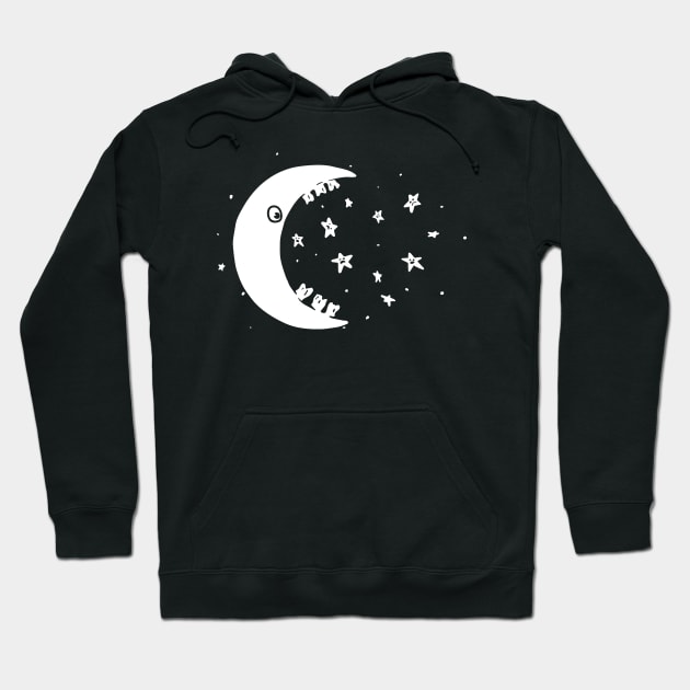 The Moon Hoodie by oswaldomullins